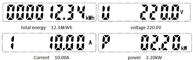 ADL10-E din rail single phase energy meter