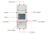 ADL200 din rail single phase energy meter